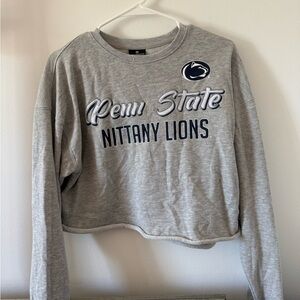 Penn state cropped long sleeve